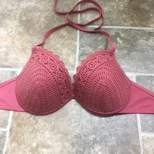 Shore light lift Crochet Bikini Top